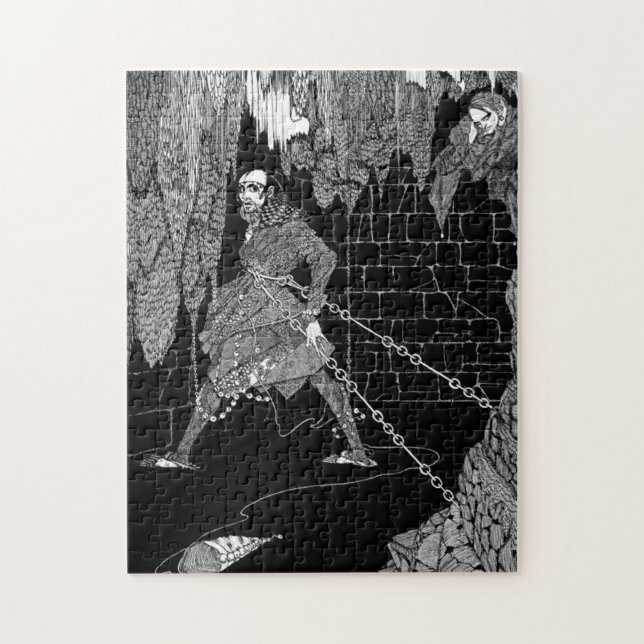 Puzzle Cáscara de Amontillado de Edgar Allan Poe (Vertical)