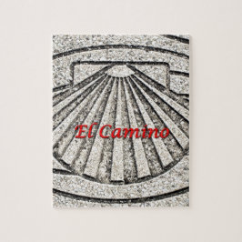 Puzzle Cáscara del EL Camino, pavimento, España