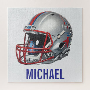 Puzzle Casco de fútbol motivacional inspirador nombre