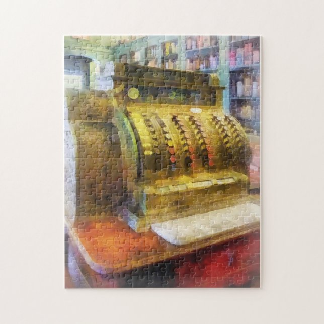 Puzzle Cash Register in Pharmacy (Vertical)