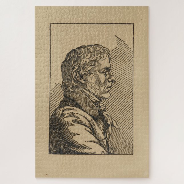 Puzzle Caspar David Friedrich - Autorretrato (1803) (Vertical)