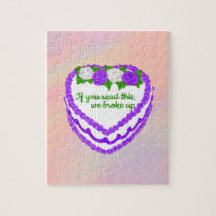 Casse-tête Gateau haineux - Tarjeta de agradecimie