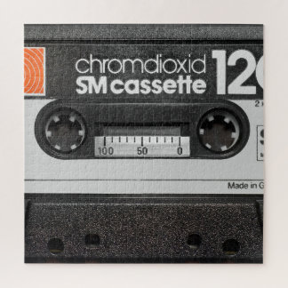 Puzzle Cassette Vintage BASF: artículo del coleccionista