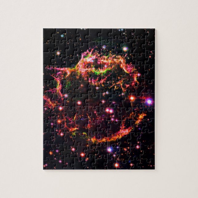 Puzzle Cassiopeia A Nebula Supernova Remnente Foto (Vertical)