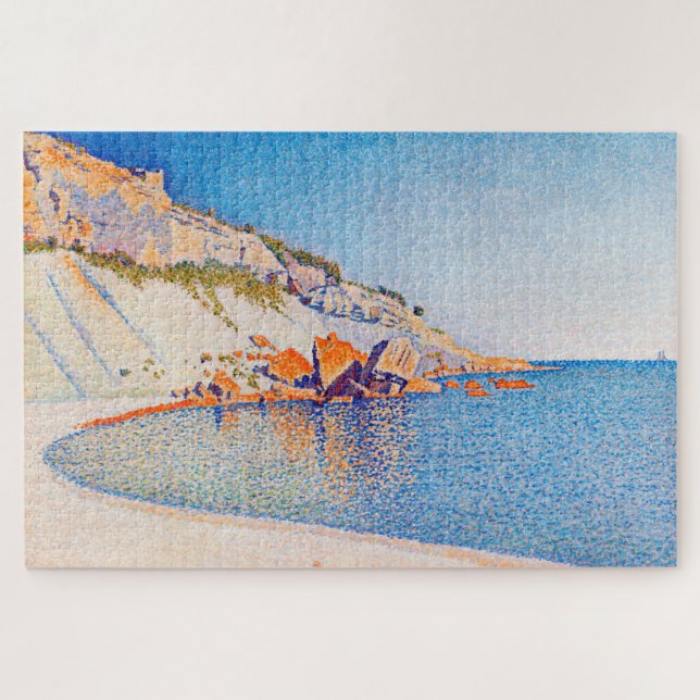 Puzzle Cassis, Cap Lombard, Opus 196, Signac (Horizontal)
