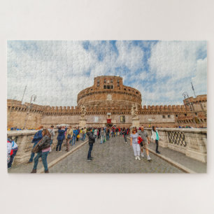 Puzzle Castel Sant'Angelo del puente, Roma, Italia