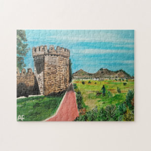 Puzzle Castell de Benisanó Pintura de Alfred Fox