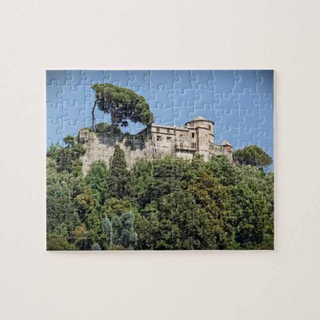 Puzzle Castello Brown - Portofino, Italia - 8x10 - 110 pc (Horizontal)