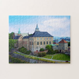 Puzzle Castillo Akershus en Olso, Noruega