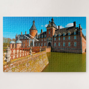 Puzzle Castillo Anholt Niederrhein Alemania.