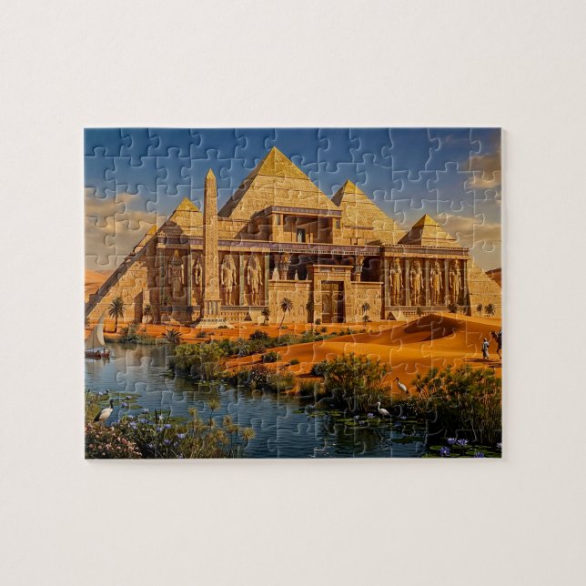 Puzzle Castillo Antiguo de las Arenas Escarchadas (Horizontal)