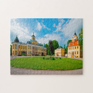 Puzzle Castillo Belvedere Weimar Thuringia Alemania. Jigs