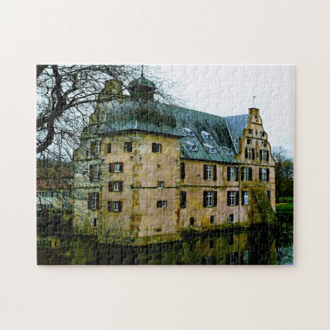 Puzzle Castillo Bodelschwingh Alemania. (Horizontal)