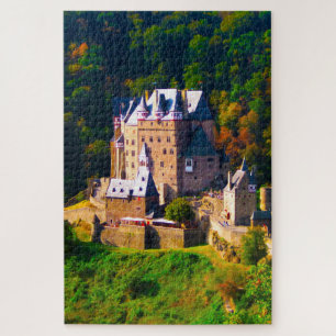 Puzzle Castillo Burg Eltz Alemania.