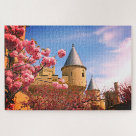 Puzzle Castillo con flores