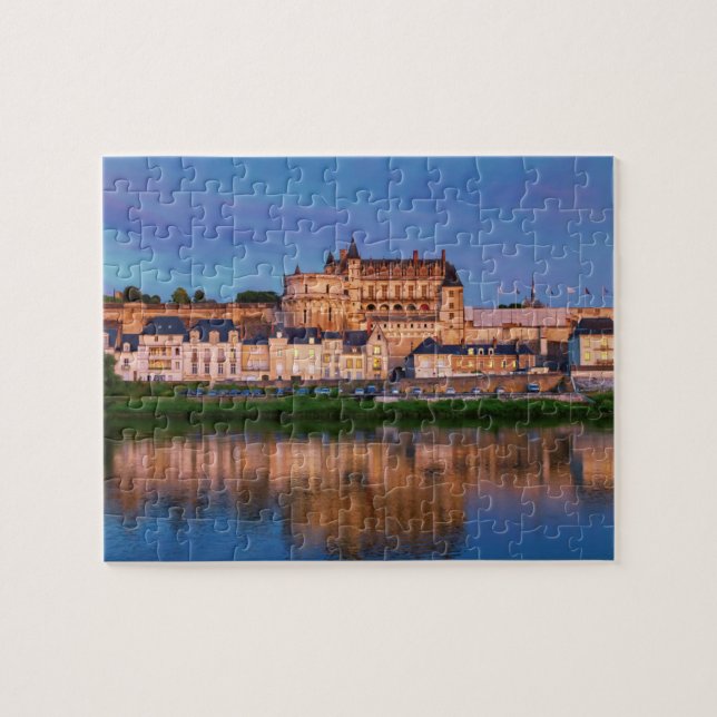 Puzzle Castillo de Amboise, Valle del Loira, Francia (Horizontal)