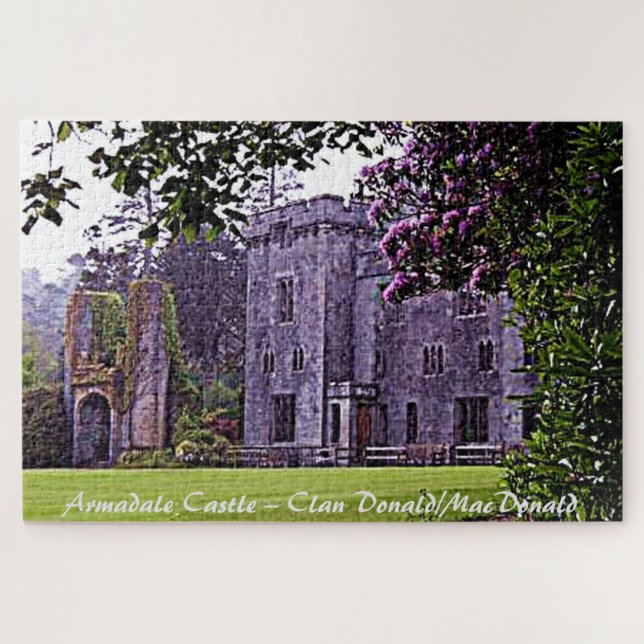 Puzzle Castillo de Armadale - Clan Donald/MacDonald (Horizontal)