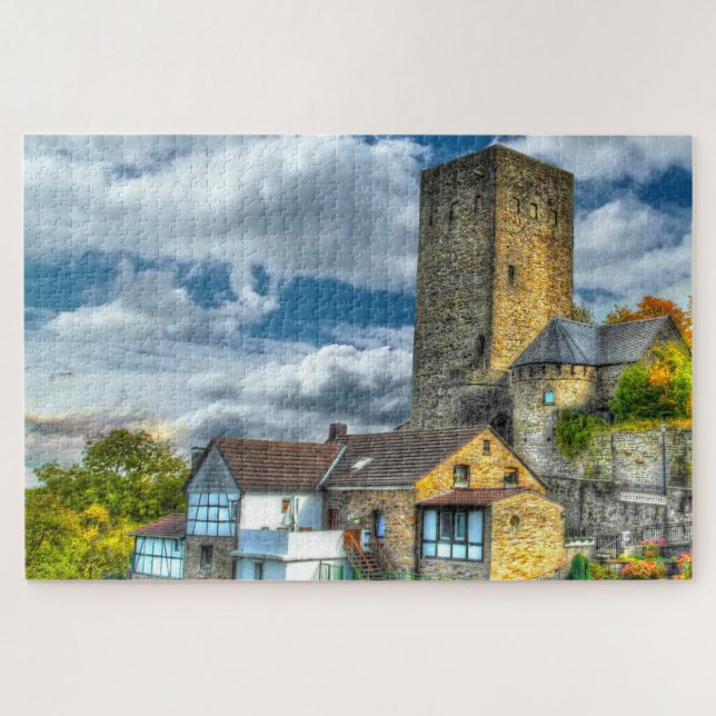 Puzzle Castillo de Blankenstein Alemania. (Horizontal)