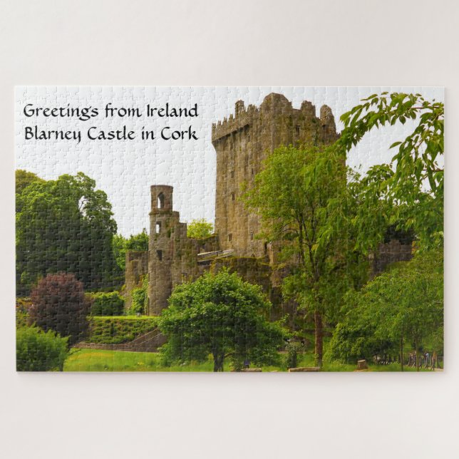 Puzzle Castillo de Blarney Blarney Cork Irlanda. Rompecab (Horizontal)