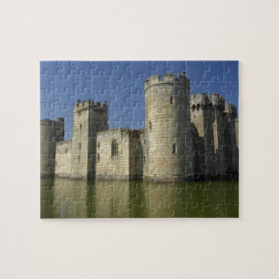 Puzzle Castillo de Bodiam (1385), reflejado en foso, Este