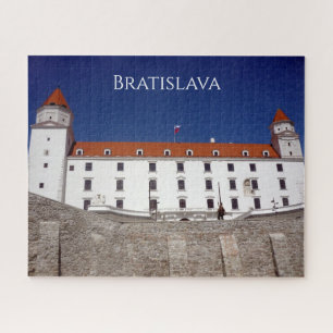 Puzzle castillo de bratislava azul