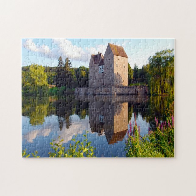 Puzzle Castillo de Brennhausen Alemania. (Horizontal)
