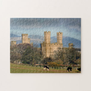 Puzzle Castillo de Caernarfon en Gales