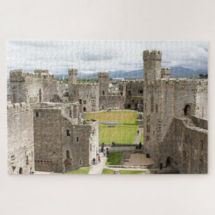 Puzzle Castillo de Caernarfon, Gales, Reino Unido 1