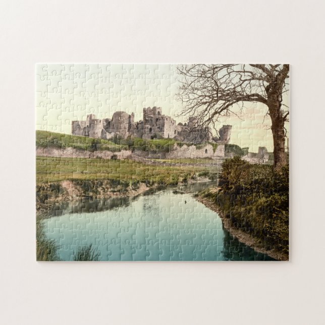 Puzzle Castillo de Caerphilly, País de Gales (Horizontal)