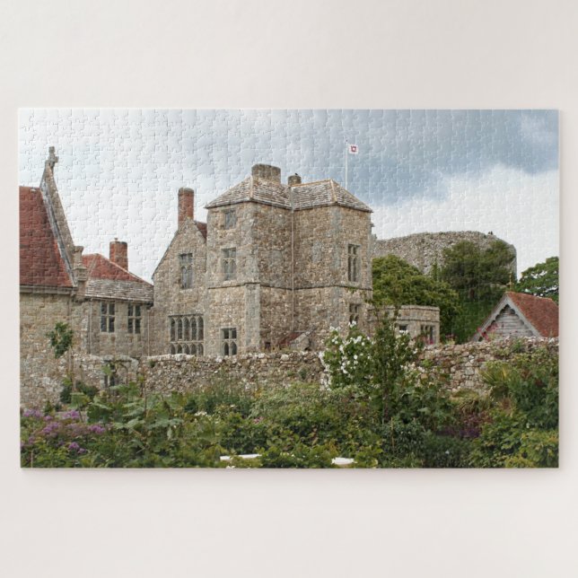 Puzzle Castillo de Carisbrooke, Isla de Wight, Inglaterra (Horizontal)