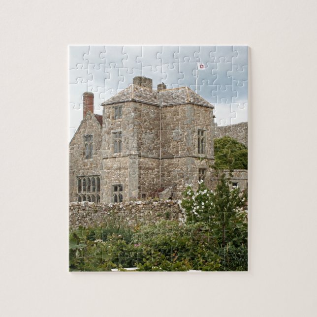 Puzzle Castillo de Carisbrooke, Isla de Wight, Inglaterra (Vertical)