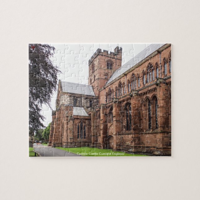 Puzzle Castillo de Carlisle Cumbria Inglaterra (Horizontal)