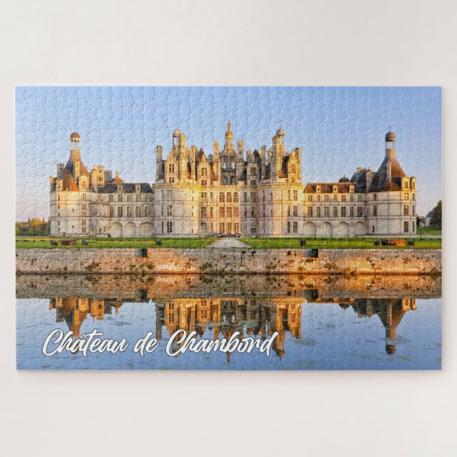 Puzzle Castillo de Chambord, Chambord, Francia (Horizontal)