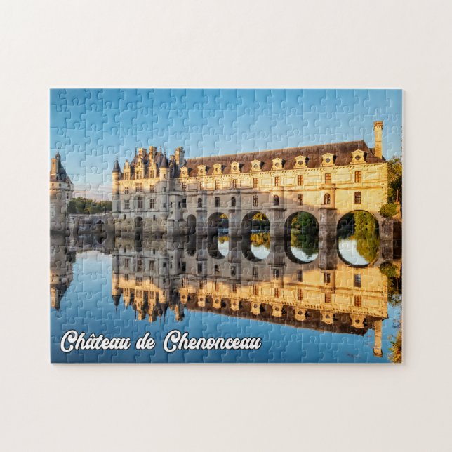 Puzzle Castillo de Chenonceau, Francia (Horizontal)