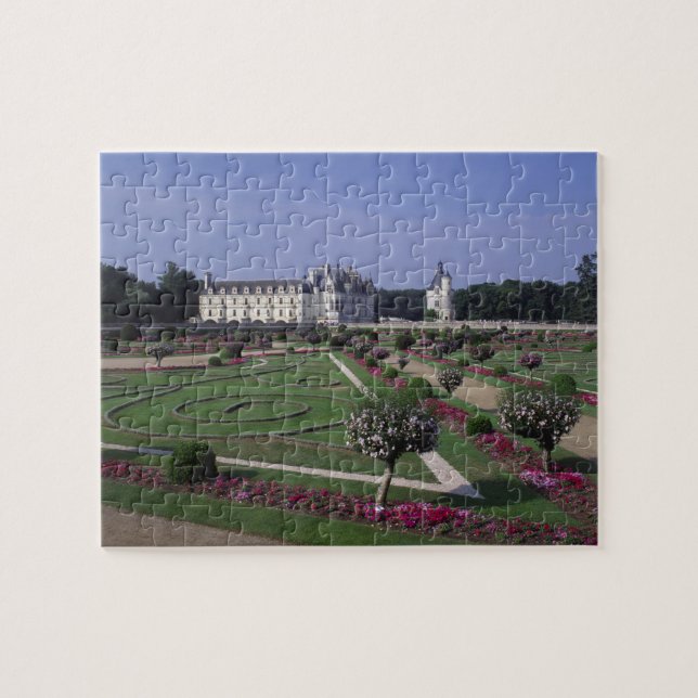 Puzzle Castillo de Chenonceau, Valle del Loira, (Horizontal)