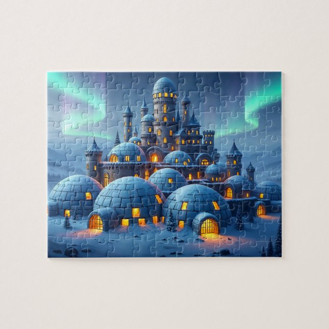 Puzzle Castillo de Corazón de Invierno (Horizontal)