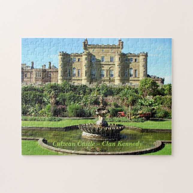 Puzzle Castillo de Culzean - Clan Kennedy de Escocia (Horizontal)