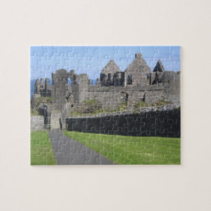 Puzzle Castillo de Dunluce cerca de Bushmills y Portrush,