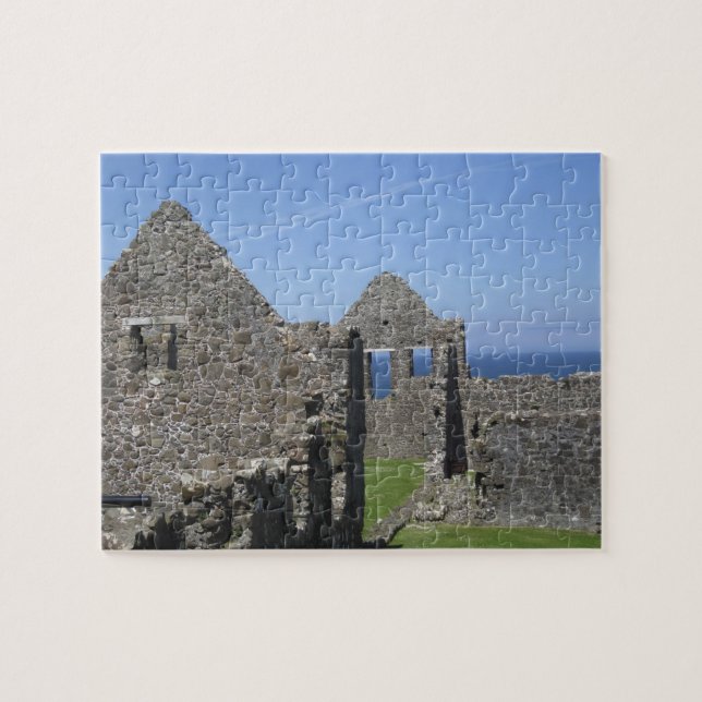 Puzzle Castillo de Dunluce cerca de Bushmills y Portrush, (Horizontal)