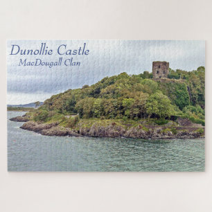 Puzzle Castillo De Dunollie En Gaélico Antiguo Hogar De M