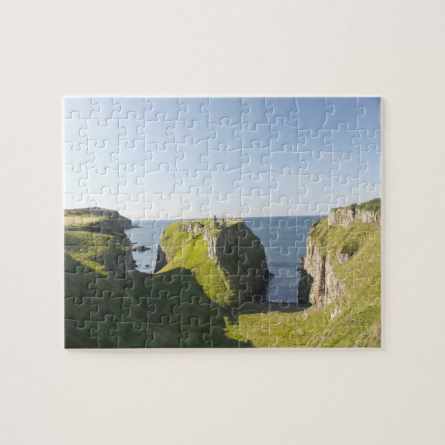 Puzzle Castillo de Dunseverick Antrim Irlanda (Horizontal)