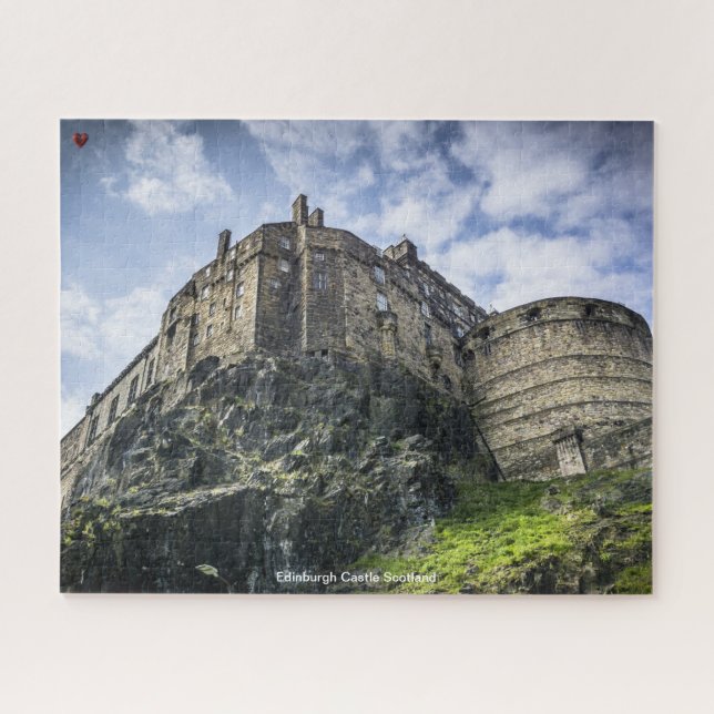 Puzzle Castillo de Edimburgo Escocia (Horizontal)