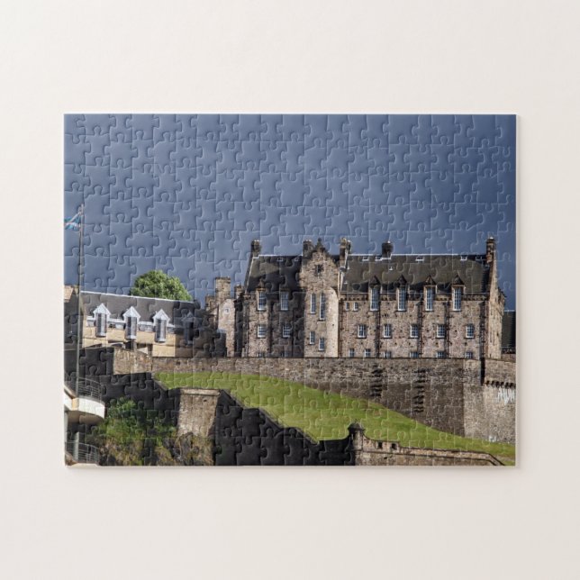 Puzzle castillo de edinburgh gris (Horizontal)