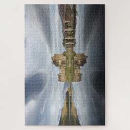 Puzzle Castillo de Eilean Donan con la reflexión en