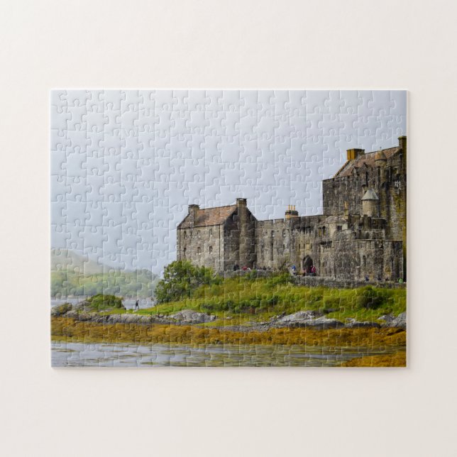 Puzzle Castillo de Eilean Donan Escocia. (Horizontal)