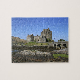 Puzzle Castillo de Eilean Donan, Escocia. El famoso Eilea