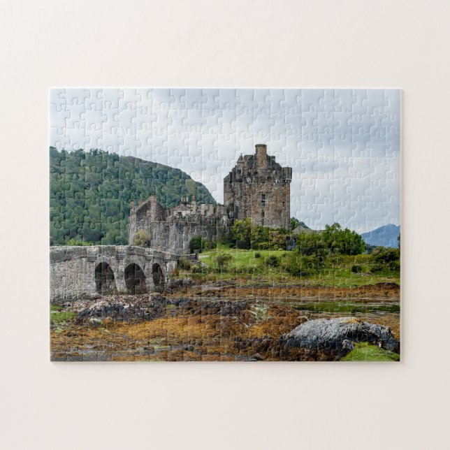 Puzzle Castillo de Eilean Donan, Loch Duich - Escocia, Re (Horizontal)