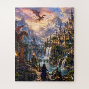 Puzzle Castillo de Fantasía y Reino Mágico