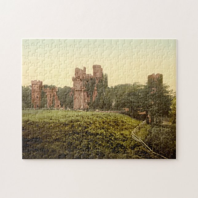 Puzzle Castillo de Herstmonceux, Sussex, Inglaterra (Horizontal)