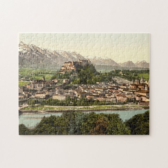 Puzzle Castillo de Hohensalzburg, Salzburg, Austria (Horizontal)
